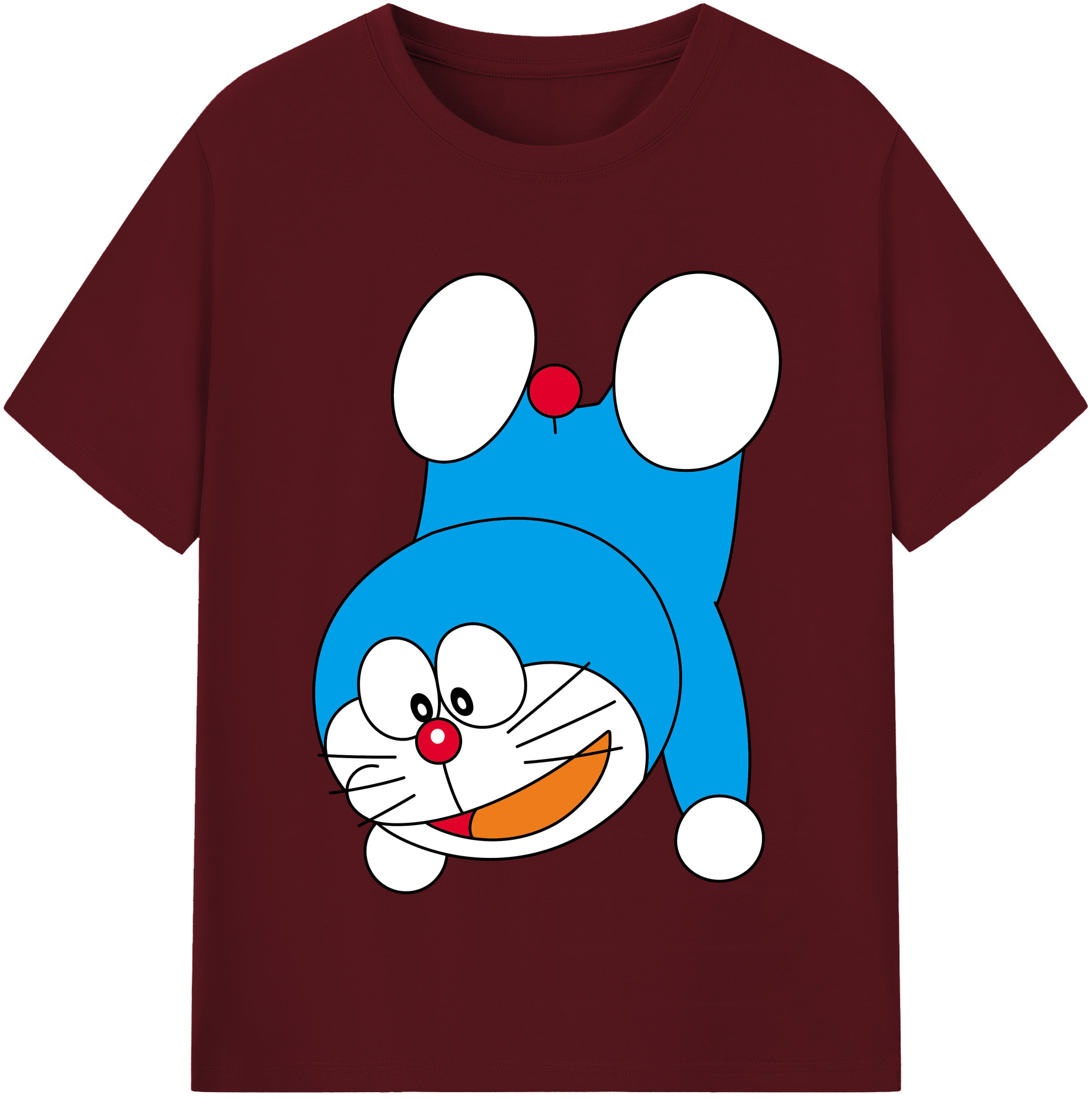 （画像用） ドラえもん Doraemon 綿100％半袖Tシャツ（フロントプリント）